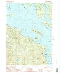 West Alton New Hampshire Historical topographic map, 1:24000 scale, 7.5 X 7.5 Minute, Year 1987