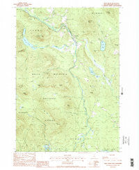 West Milan New Hampshire Historical topographic map, 1:24000 scale, 7.5 X 7.5 Minute, Year 1988