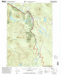 West Milan New Hampshire Historical topographic map, 1:24000 scale, 7.5 X 7.5 Minute, Year 1995