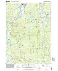 West Swanzey New Hampshire Historical topographic map, 1:24000 scale, 7.5 X 7.5 Minute, Year 1998