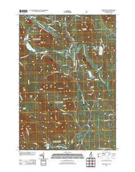 West Milan New Hampshire Historical topographic map, 1:24000 scale, 7.5 X 7.5 Minute, Year 2012