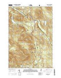 West Milan New Hampshire Current topographic map, 1:24000 scale, 7.5 X 7.5 Minute, Year 2015