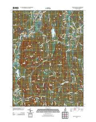 West Swanzey New Hampshire Historical topographic map, 1:24000 scale, 7.5 X 7.5 Minute, Year 2012