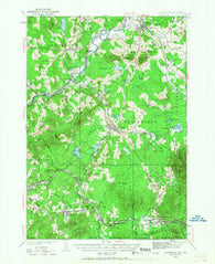 Whitefield New Hampshire Historical topographic map, 1:62500 scale, 15 X 15 Minute, Year 1935