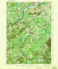 Whitefield New Hampshire Historical topographic map, 1:62500 scale, 15 X 15 Minute, Year 1938