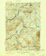 Whitefield New Hampshire Historical topographic map, 1:62500 scale, 15 X 15 Minute, Year 1938