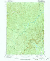 Wild River New Hampshire Historical topographic map, 1:24000 scale, 7.5 X 7.5 Minute, Year 1970