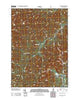 Wild River New Hampshire Historical topographic map, 1:24000 scale, 7.5 X 7.5 Minute, Year 2012