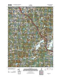 Windham New Hampshire Historical topographic map, 1:24000 scale, 7.5 X 7.5 Minute, Year 2012