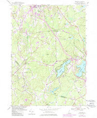Windham New Hampshire Historical topographic map, 1:24000 scale, 7.5 X 7.5 Minute, Year 1953