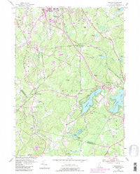 Windham New Hampshire Historical topographic map, 1:24000 scale, 7.5 X 7.5 Minute, Year 1953