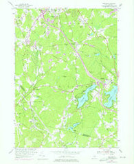 Windham New Hampshire Historical topographic map, 1:24000 scale, 7.5 X 7.5 Minute, Year 1953