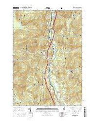 Woodstock New Hampshire Current topographic map, 1:24000 scale, 7.5 X 7.5 Minute, Year 2015
