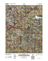 Allentown New Jersey Historical topographic map, 1:24000 scale, 7.5 X 7.5 Minute, Year 2011