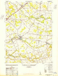 Allentown New Jersey Historical topographic map, 1:24000 scale, 7.5 X 7.5 Minute, Year 1948