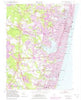 Asbury Park New Jersey Historical topographic map, 1:24000 scale, 7.5 X 7.5 Minute, Year 1954