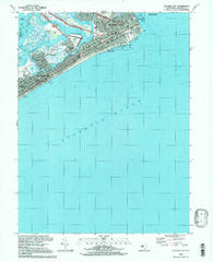 Atlantic City New Jersey Historical topographic map, 1:24000 scale, 7.5 X 7.5 Minute, Year 1994