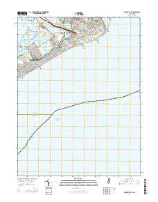 Atlantic City New Jersey Historical topographic map, 1:24000 scale, 7.5 X 7.5 Minute, Year 2014