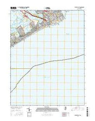 Atlantic City New Jersey Current topographic map, 1:24000 scale, 7.5 X 7.5 Minute, Year 2016