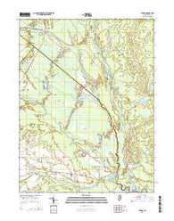 Atsion New Jersey Historical topographic map, 1:24000 scale, 7.5 X 7.5 Minute, Year 2014