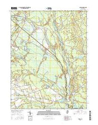 Atsion New Jersey Current topographic map, 1:24000 scale, 7.5 X 7.5 Minute, Year 2016