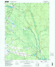 Atsion New Jersey Historical topographic map, 1:24000 scale, 7.5 X 7.5 Minute, Year 1997
