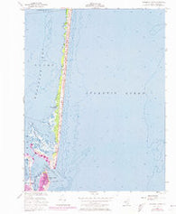 Barnegat Light New Jersey Historical topographic map, 1:24000 scale, 7.5 X 7.5 Minute, Year 1953