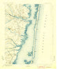 Barnegat New Jersey Historical topographic map, 1:62500 scale, 15 X 15 Minute, Year 1898
