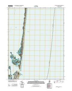 Barnegat Light New Jersey Historical topographic map, 1:24000 scale, 7.5 X 7.5 Minute, Year 2011