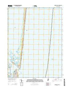 Barnegat Light New Jersey Historical topographic map, 1:24000 scale, 7.5 X 7.5 Minute, Year 2014