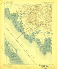 Bay Side New Jersey Historical topographic map, 1:62500 scale, 15 X 15 Minute, Year 1894