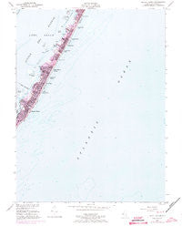 Beach Haven New Jersey Historical topographic map, 1:24000 scale, 7.5 X 7.5 Minute, Year 1951