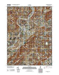 Belvidere New Jersey Historical topographic map, 1:24000 scale, 7.5 X 7.5 Minute, Year 2011