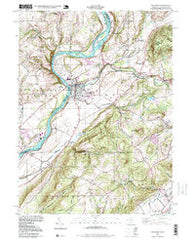 Belvidere New Jersey Historical topographic map, 1:24000 scale, 7.5 X 7.5 Minute, Year 1997
