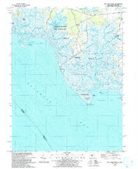 Ben Davis Point New Jersey Historical topographic map, 1:24000 scale, 7.5 X 7.5 Minute, Year 1993