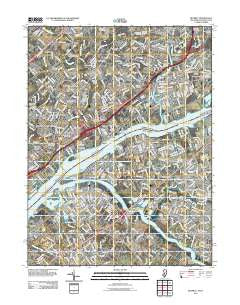Beverly New Jersey Historical topographic map, 1:24000 scale, 7.5 X 7.5 Minute, Year 2011