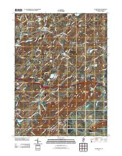 Blairstown New Jersey Historical topographic map, 1:24000 scale, 7.5 X 7.5 Minute, Year 2011