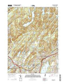 Boonton New Jersey Historical topographic map, 1:24000 scale, 7.5 X 7.5 Minute, Year 2014
