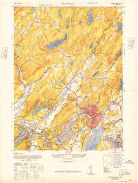Boonton New Jersey Historical topographic map, 1:24000 scale, 7.5 X 7.5 Minute, Year 1947