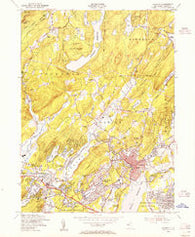 Boonton New Jersey Historical topographic map, 1:24000 scale, 7.5 X 7.5 Minute, Year 1954