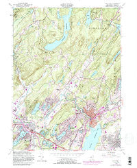 Boonton New Jersey Historical topographic map, 1:24000 scale, 7.5 X 7.5 Minute, Year 1954