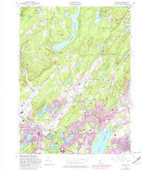 Boonton New Jersey Historical topographic map, 1:24000 scale, 7.5 X 7.5 Minute, Year 1954