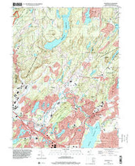 Boonton New Jersey Historical topographic map, 1:24000 scale, 7.5 X 7.5 Minute, Year 1995
