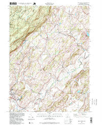 Branchville New Jersey Historical topographic map, 1:24000 scale, 7.5 X 7.5 Minute, Year 1995