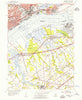 Bridgeport New Jersey Historical topographic map, 1:24000 scale, 7.5 X 7.5 Minute, Year 1953