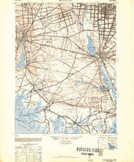 Bridgeton New Jersey Historical topographic map, 1:62500 scale, 15 X 15 Minute, Year 1948