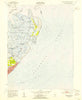Brigantine Inlet New Jersey Historical topographic map, 1:24000 scale, 7.5 X 7.5 Minute, Year 1952