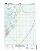 Brigantine Inlet New Jersey Current topographic map, 1:24000 scale, 7.5 X 7.5 Minute, Year 2016