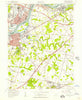 Bristol Pennsylvania Historical topographic map, 1:24000 scale, 7.5 X 7.5 Minute, Year 1955