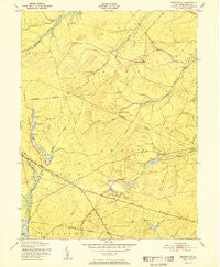 Brookville New Jersey Historical topographic map, 1:24000 scale, 7.5 X 7.5 Minute, Year 1951
